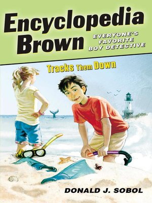cover image of Encyclopedia Brown Tracks Them Down